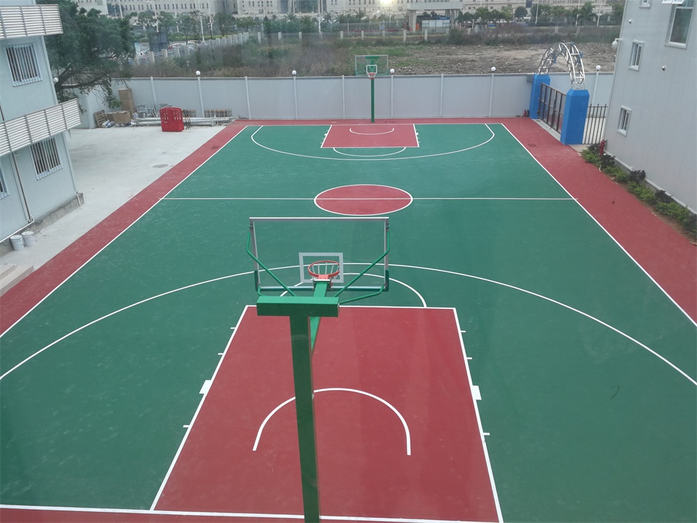 丙烯酸篮球场