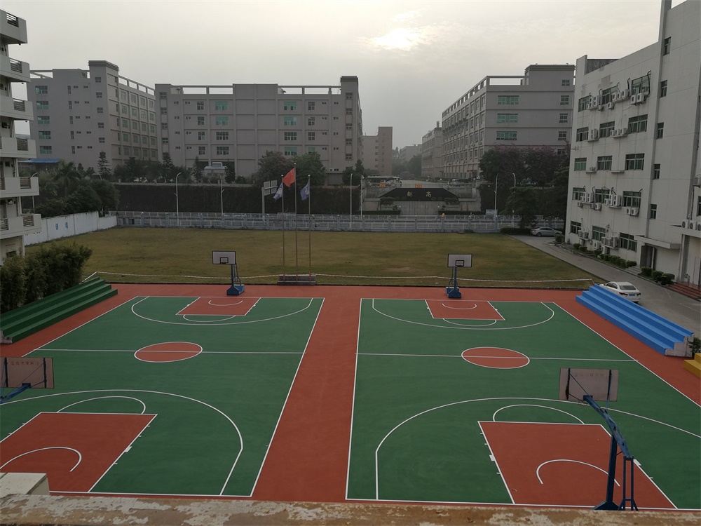 丙烯酸篮球场