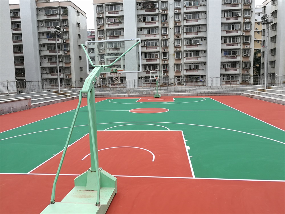 丙烯酸篮球场