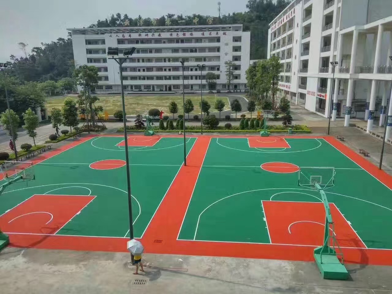 丙烯酸球场